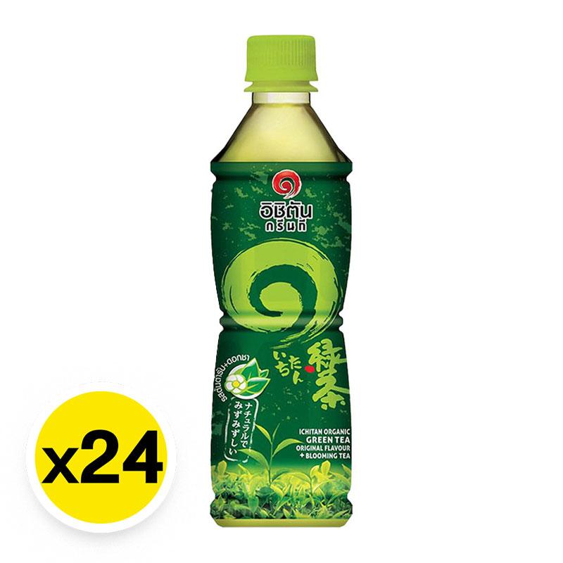 อิชิตัน ชาเขียวพร้อมดื่ม รสต้นตํารับ 420 มล. x 24