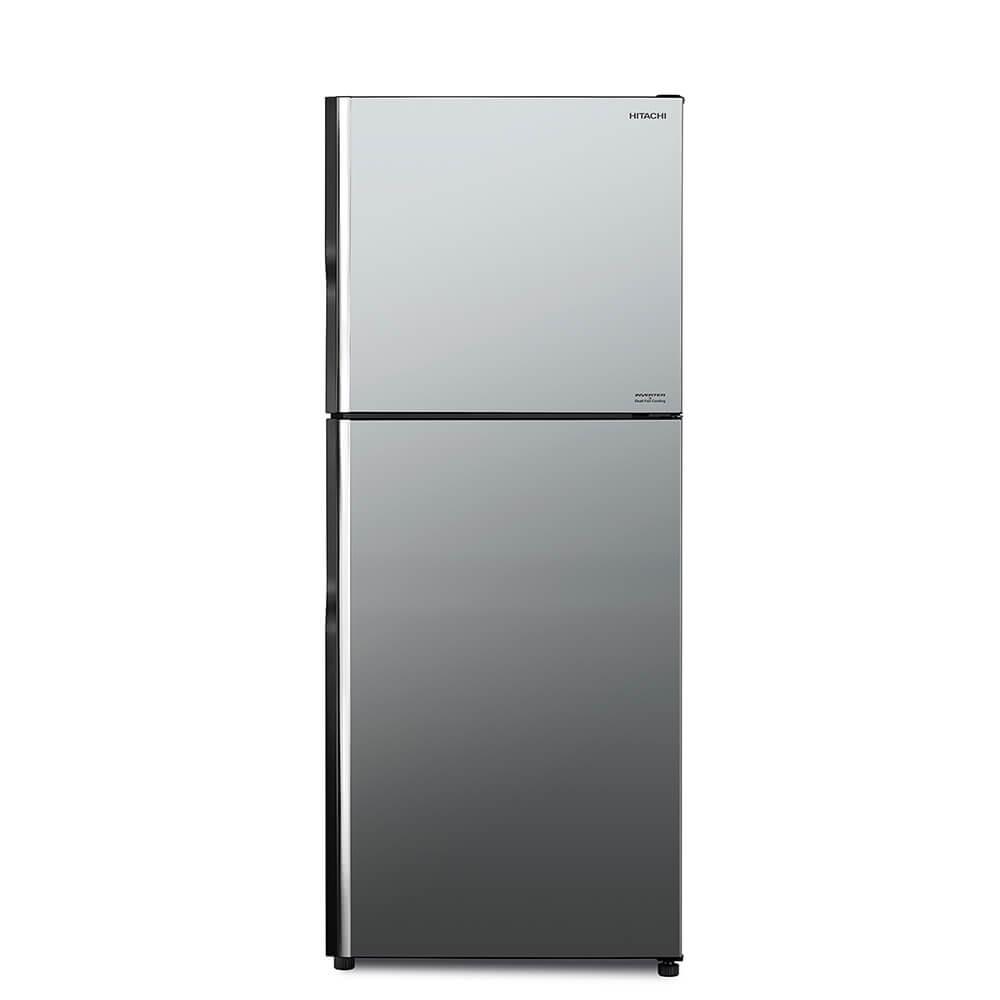 Hitachi ตู้เย็น 2 ประตู New Stylish Line รุ่น R-VGX350PF MIR 12.3 คิว 348 ลิตร สีกระจก