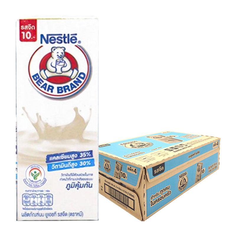 BEAR BRAND Milk Plain 165 ml x 48