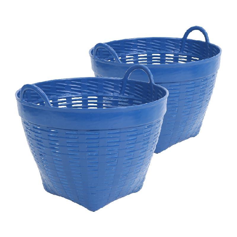 Plastic Basket 42 cm x 2