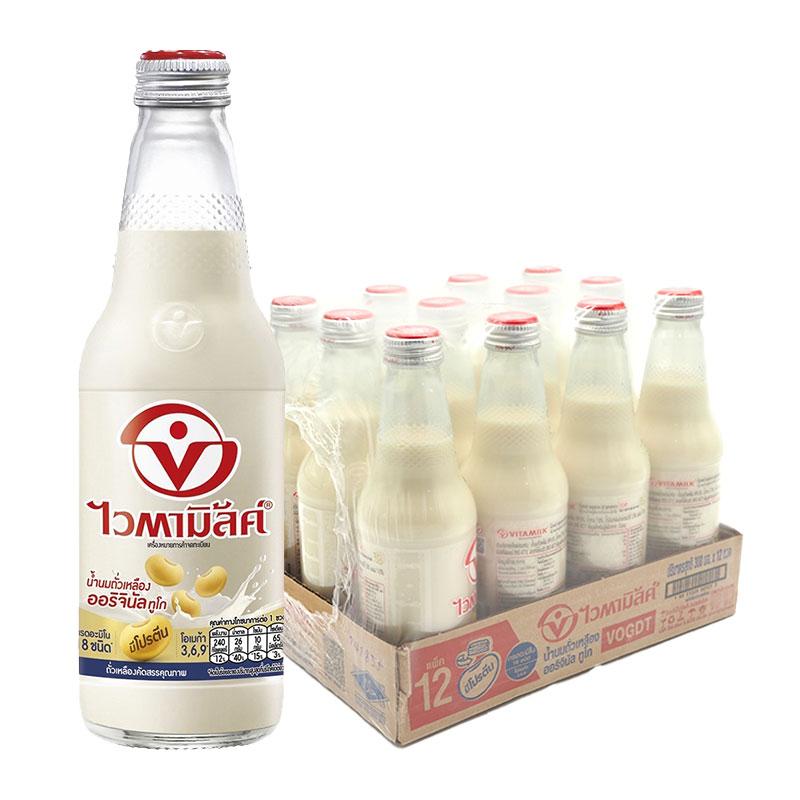 VITAMILK To Go Soy Milk Original 300 ml x 12