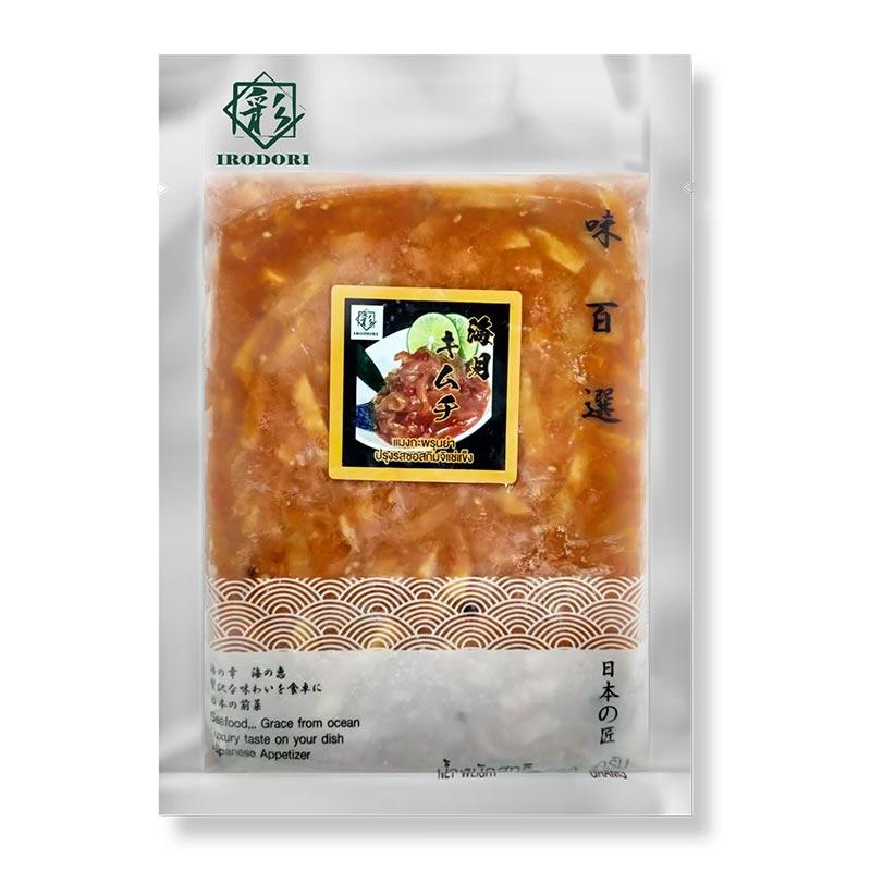 IRODORI Frozen Seasoned Jellyfish with Kimchi Sauce 500 g