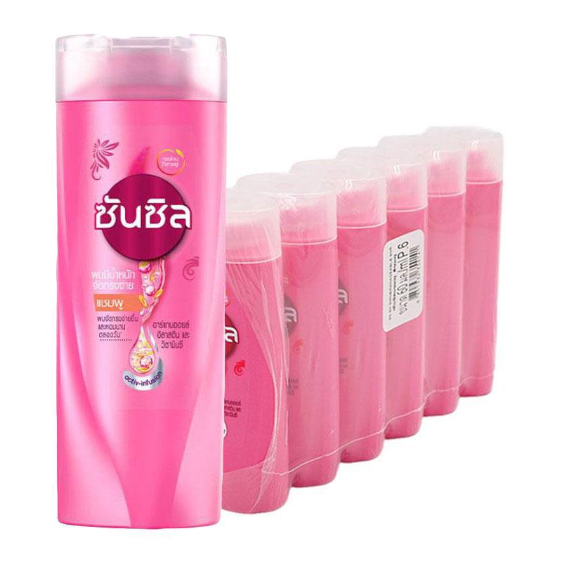 SUNSILK Shampoo Pink 60 ml x 6