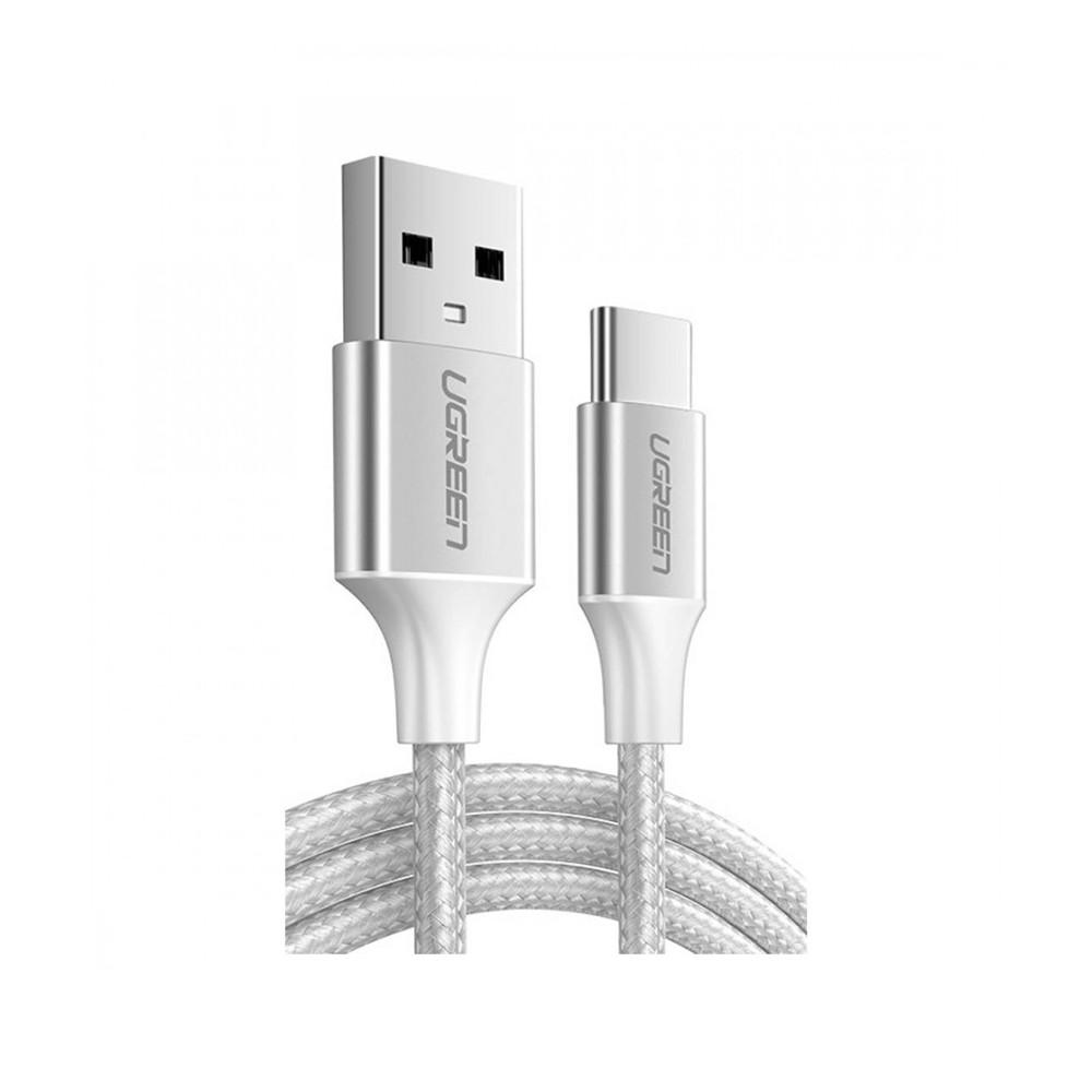 ยูกรีน สายชาร์จ USB-A to USB-C 2 เมตร สีขาว