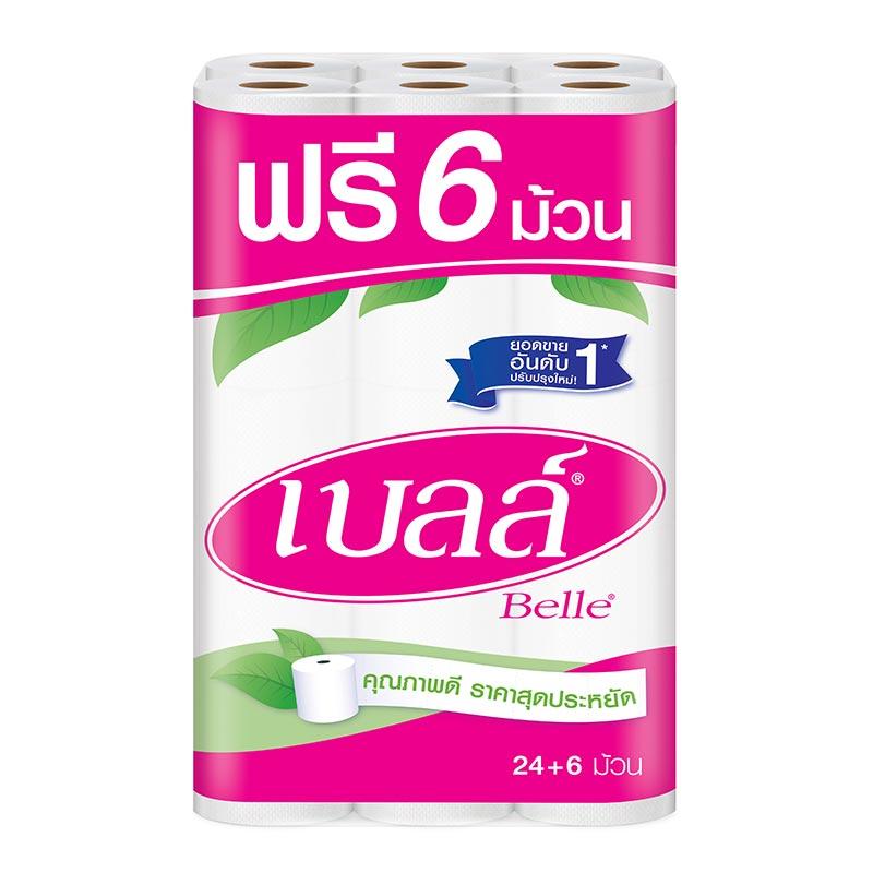 เบลล์ กระดาษชําระ x 24 + 6