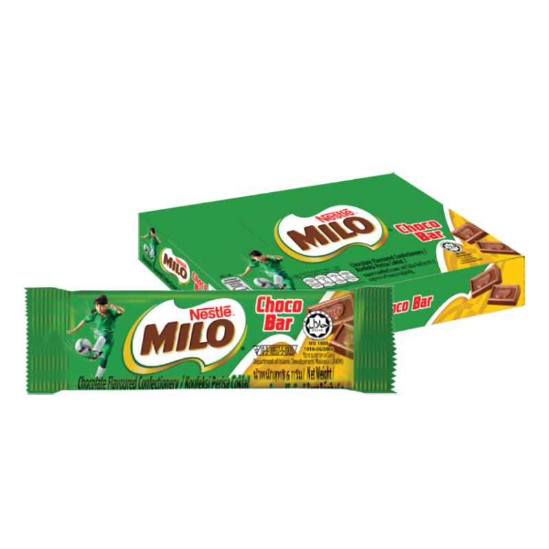 MILO Chocolate Bar 6 g x 24