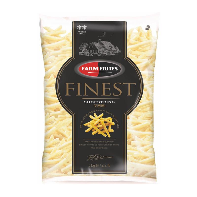 FARM FRITES Frozen French Fries Shoestring 7 mm 2 kg