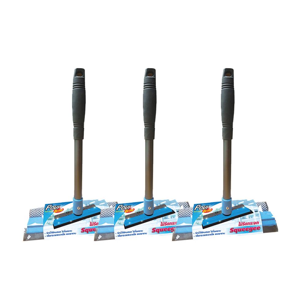 Poly-Brite Squeege brush 3 pcs