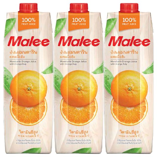 MALEE 100% Mandarin Orange Juice 1 l x 3 | Makro PRO