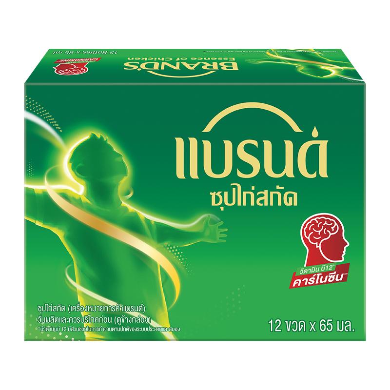 แบรนด์ ซุปไก่ต้นตํารับ 65 มล. x 12