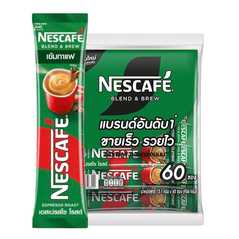 NESCAFE Blend & Brew Espresso Coffee 3in1 15.1 g 60 sachets