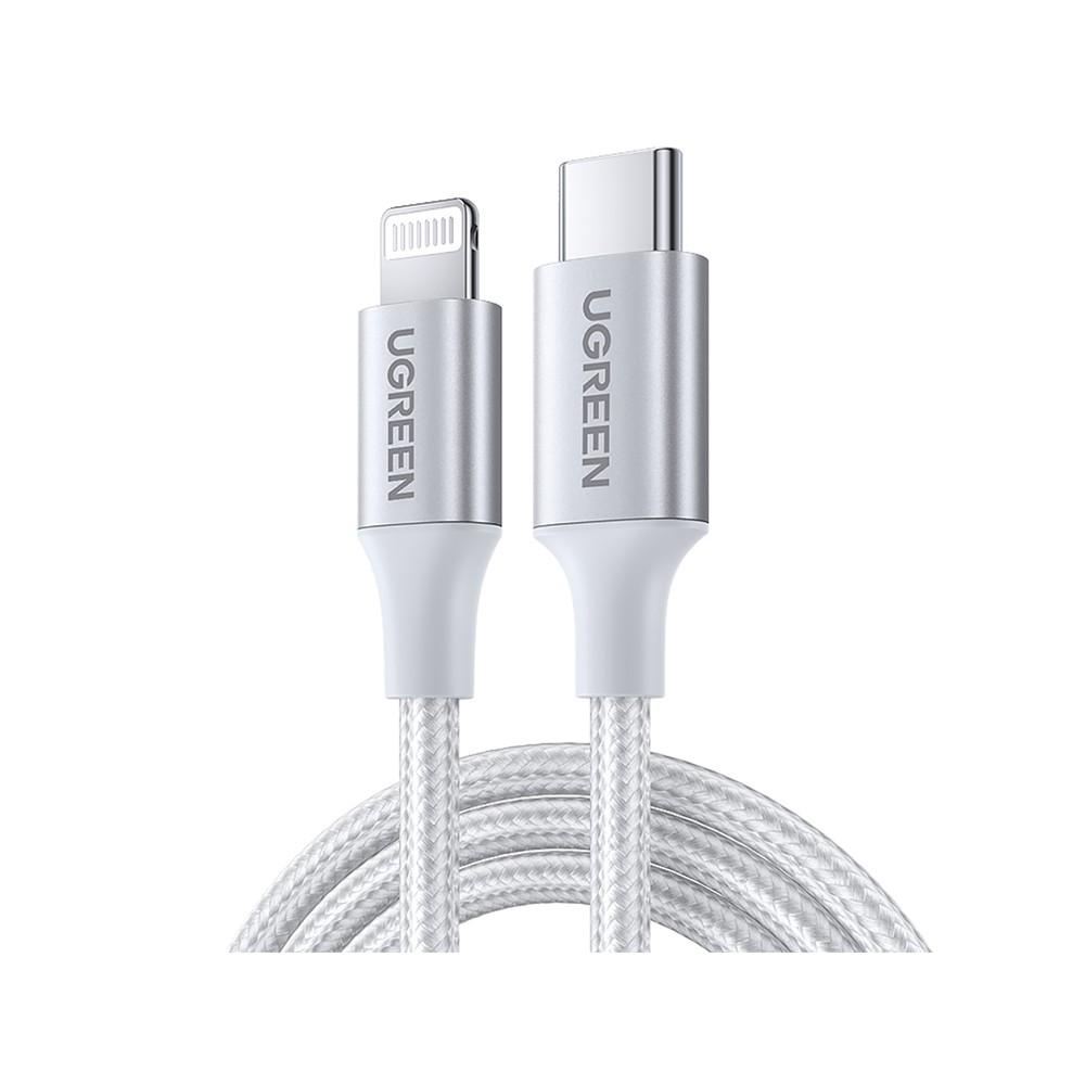 Ugreen USB-C to Lightning 2 m Silver White
