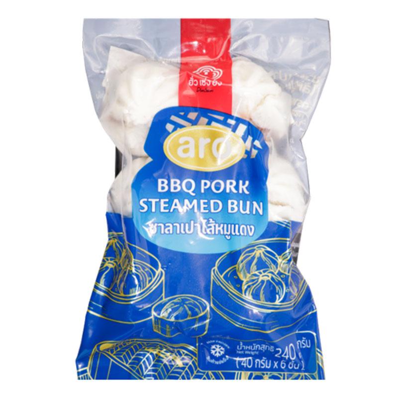 ARO GOLD Frozen BBQ Pork Bun 240 g 6 pcs