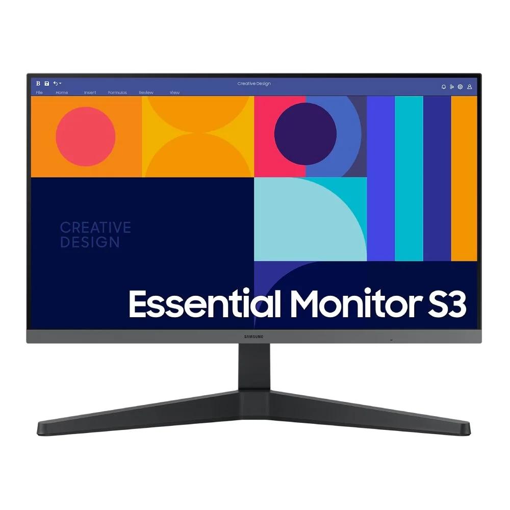 ซัมซุง จอมอนิเตอร์ Essential Monitor S3 (S33GC) LS24C330GAEXXT (IPS 100Hz FHD)