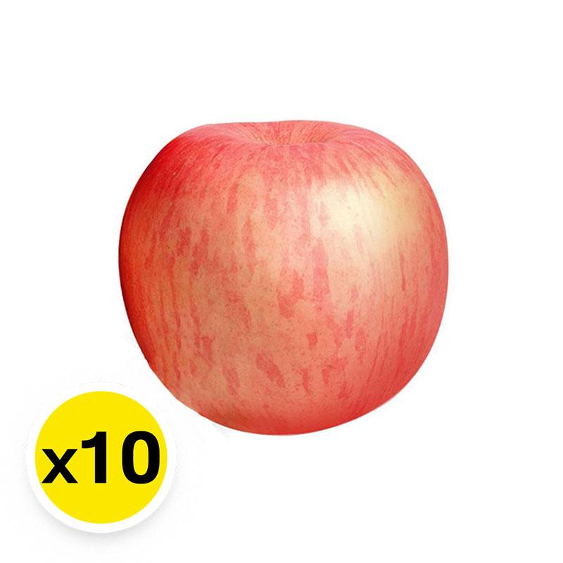 แอปเปิ้ลฟูจิ เบอร์ 100 แพ็ค 10 ลูก