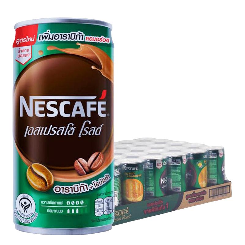 NESCAFE Ready to Drink Canned Coffee Espresso Roast 180 ml x 30