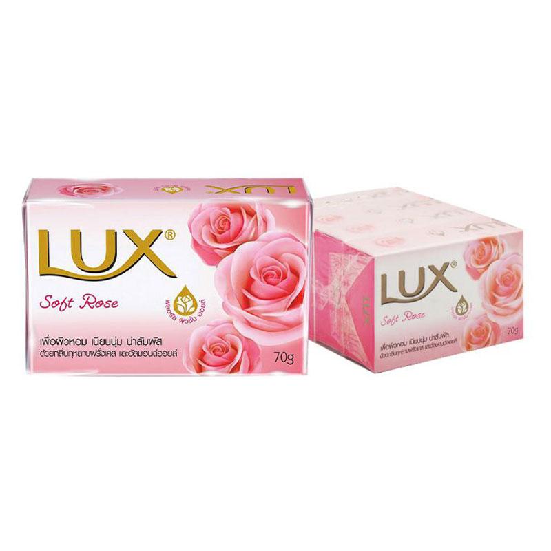 LUX Bar Soap Soft Rose 70 g 4 pcs